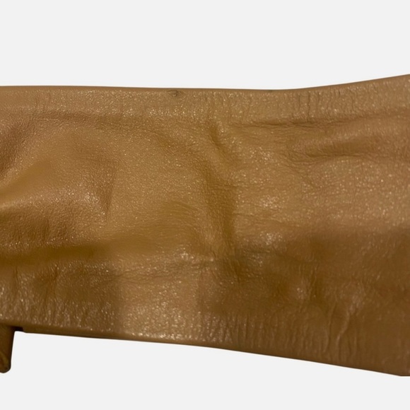 Vintage Women's Artisan Handmade Wide Waist Leather & Metal Statement Belt Boho - Picture 4 of 7